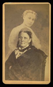 old photo of two women